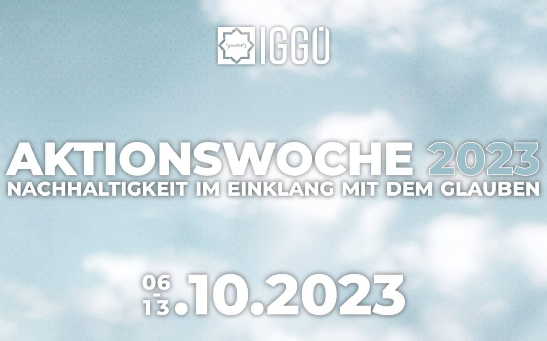 Aktionswoche 2023: Nachhaltigkeit im Einklang mit dem Glauben