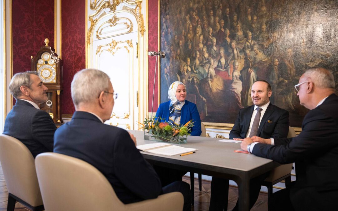 Besuch bei Bundespräsident Van der Bellen